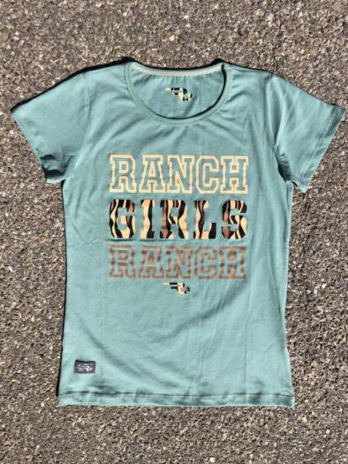 T-shirt Ranch vert d'eau-2